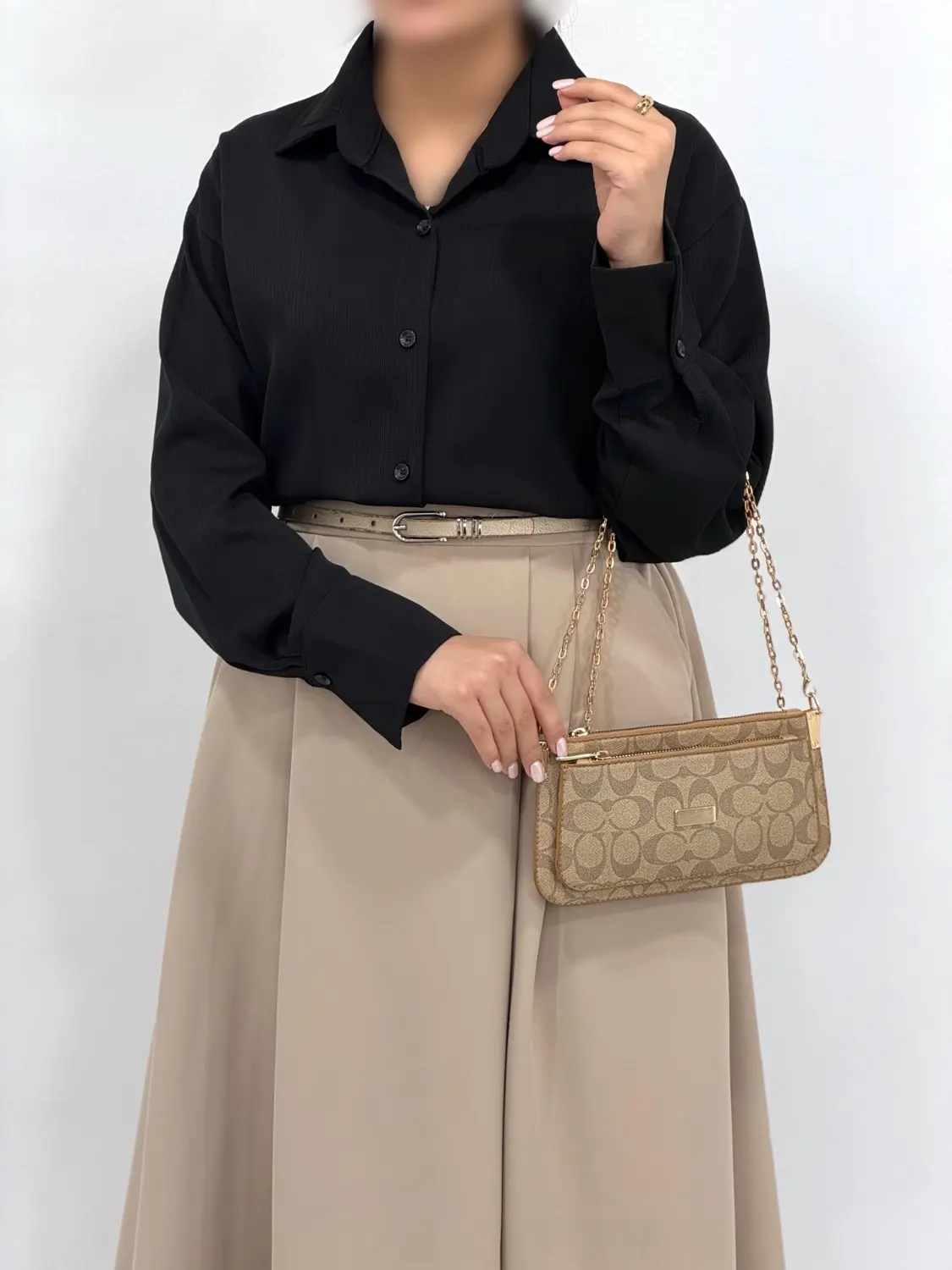 شومیز ابریشم جلو دکمه تیسا